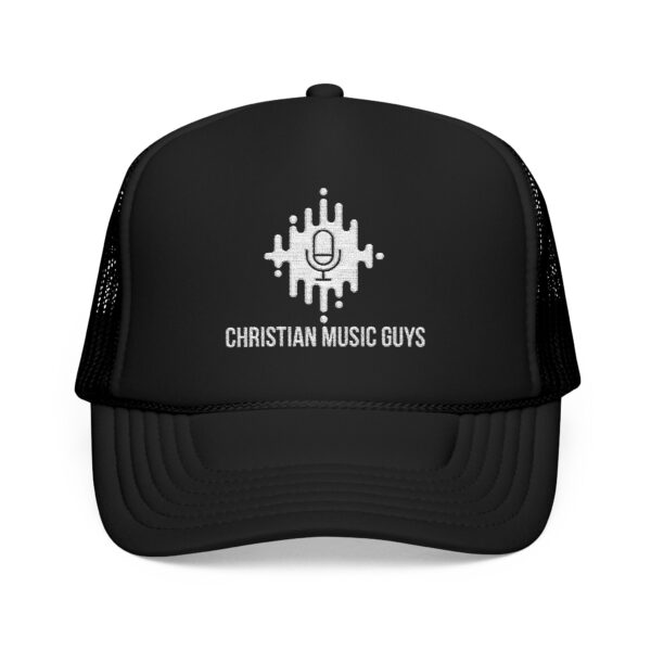 Christian Music Guys Trucker Hat, Embroidered Foam Cap for Music Lovers, Perfect Gift for Concerts, Festivals, Casual Everyday Wear - Image 2