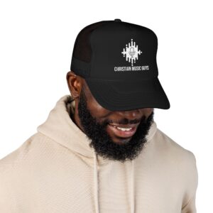 Christian Music Guys Trucker Hat, Embroidered Foam Cap for Music Lovers, Perfect Gift for Concerts, Festivals, Casual Everyday Wear