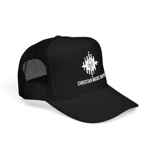 Christian Music Guys Trucker Hat, Embroidered Foam Cap for Music Lovers, Perfect Gift for Concerts, Festivals, Casual Everyday Wear - Image 4